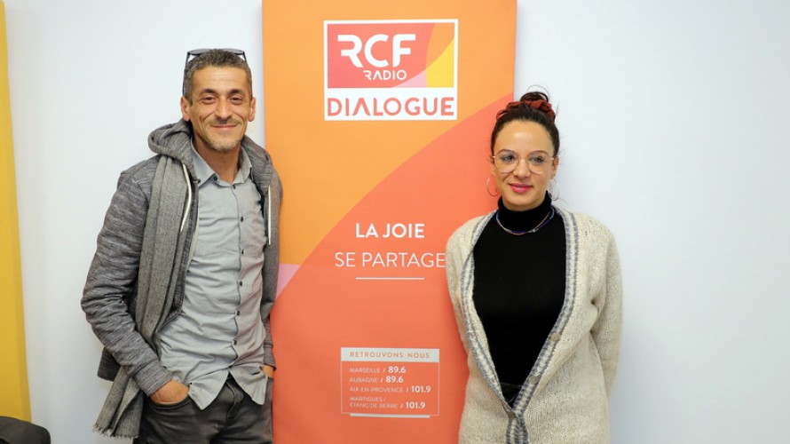 Abdès Bengorine et Paola Sgro de Récyclop, un oeil sur la planète ©Robert Poulain