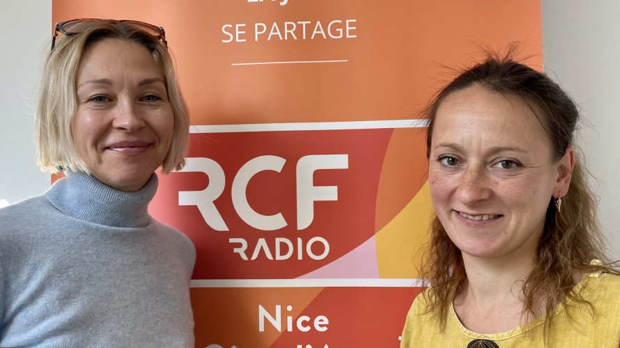 Originaires d'Ukraine, Olena et Olga habitent à Nice - Crédit photo : RCF 