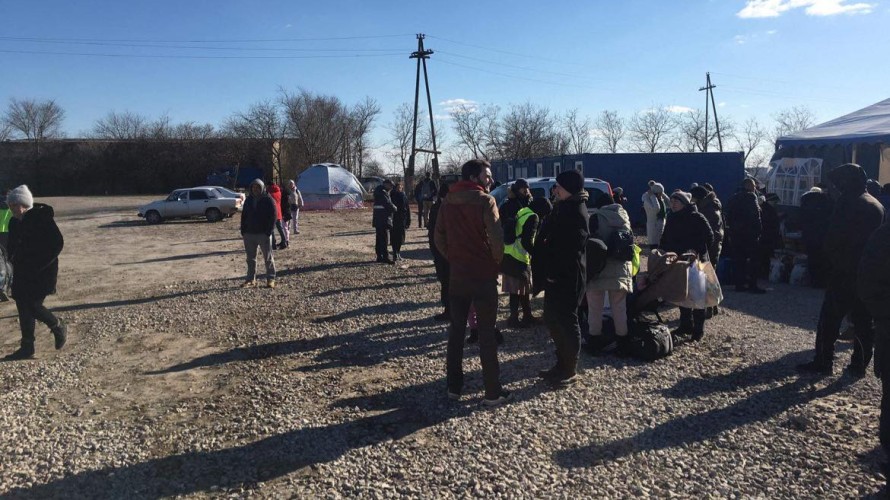 L'accueil des exilés ukrainiens s'organisent en Moldavie