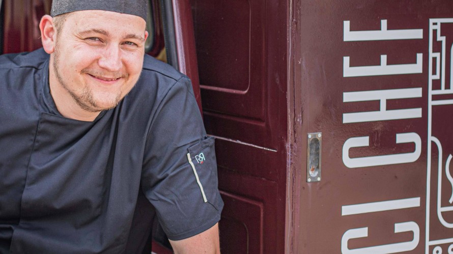 Alexandre Bages, le chef cuisinier d'Ici Chef. © Ici Chef.