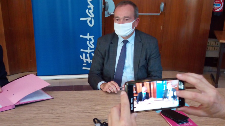 Evence Richard, Préfet du Var. Crédit : TS