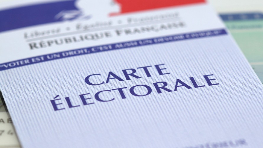 Une carte électorale