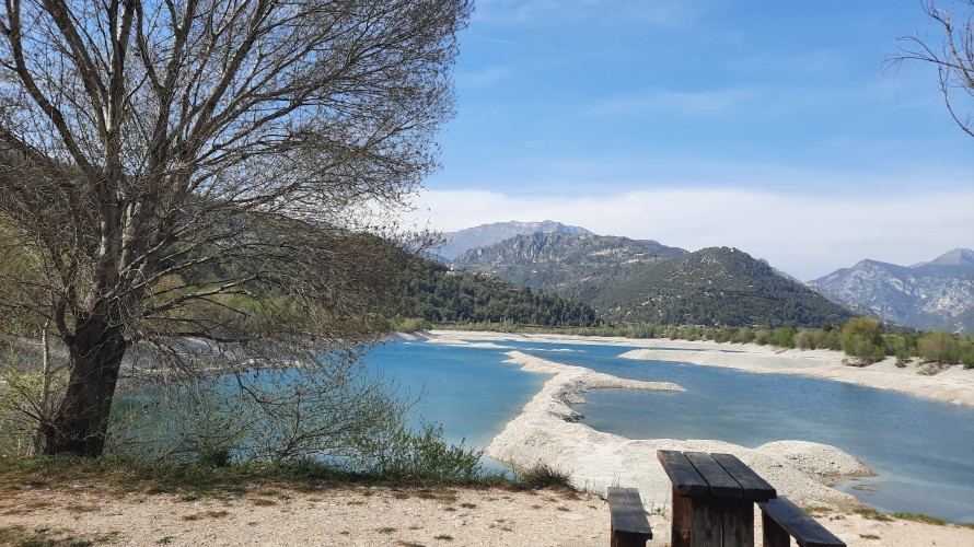 Le lac de Broc ce 15 avril 2022 - RCF 