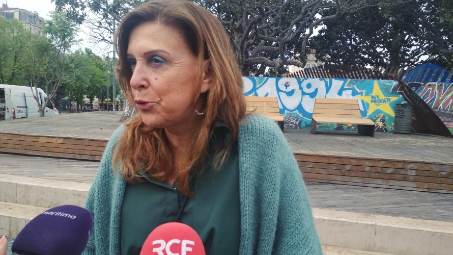 Christine Juste, adjointe en charge de la transition écologique à Marseille ©Nina Pavan