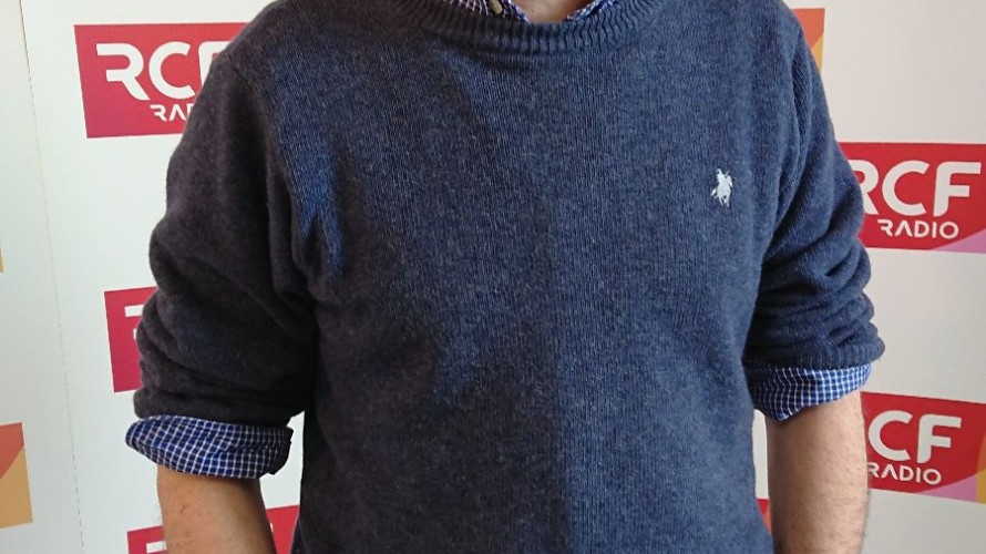 Xavier Briatte, référent écologie dans le diocèse de Vannes. ©Grégoire Joanne