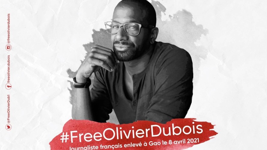 Visuel du comité de Soutien à Olivier Dubois