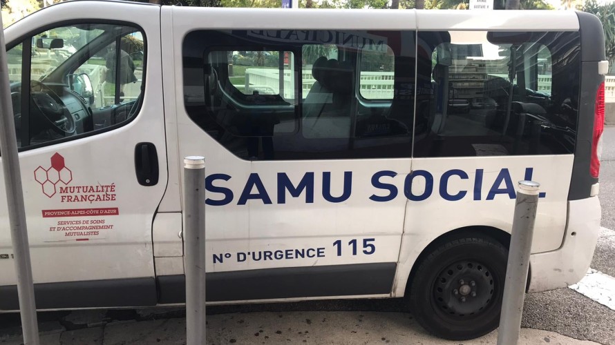Le Samu social du jour de Nice recherche des volontaires pour les week-ends et les jours fériés. Photo Facebook Samu social