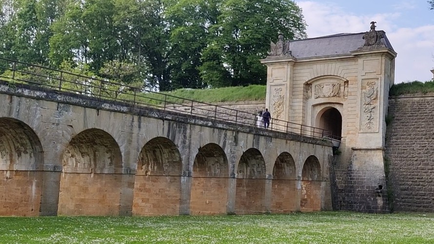 Les remparts de Longwy. ©Pauline Harre / RCF Lorraine Nancy. 