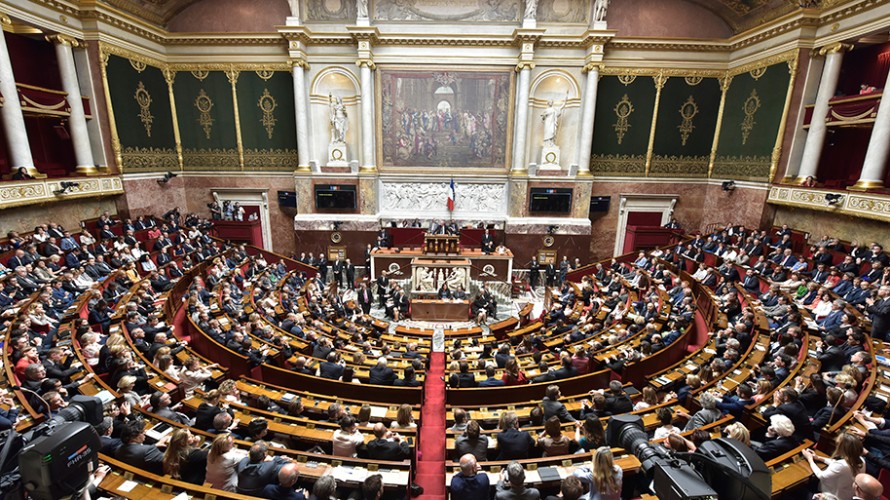 L'hémicycle de l'Assemblée nationale ©Assemblée nationale
