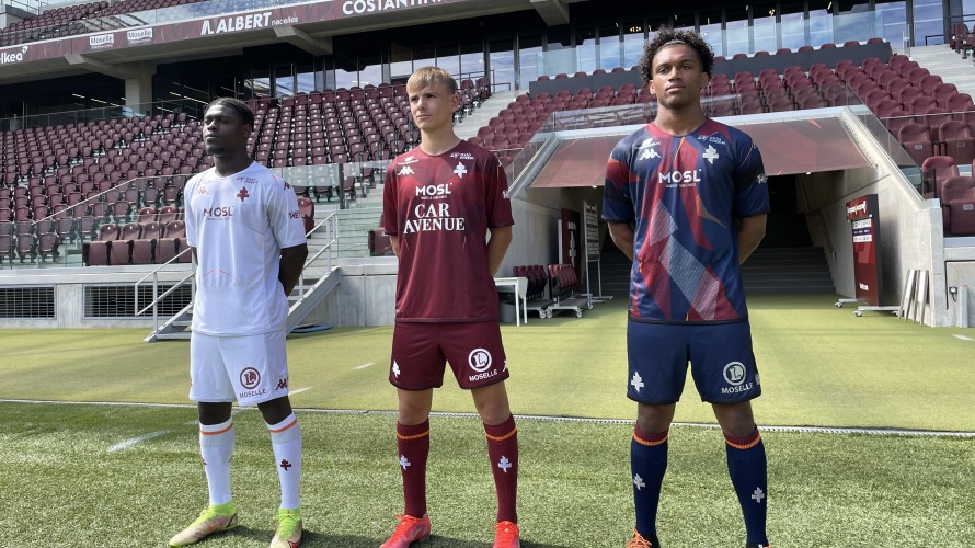 Ligue 2 BKT - Le FC Metz peut compter sur le soutien indéfectible de ses partenaires maillot