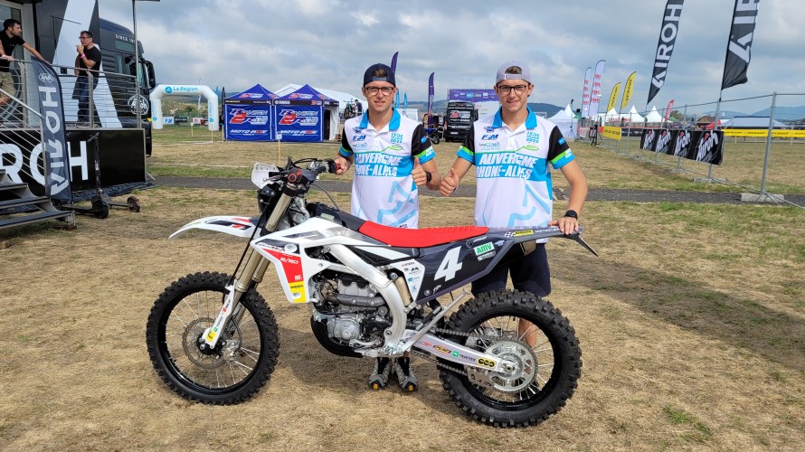 Maxime et Clément Clauzier sur le Paddock à Loudes © Martin Obadia