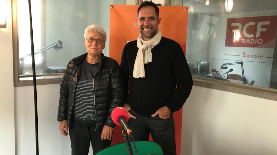 Françoise Schwartz, Emmanuel et Philippe Vachette par téléphone