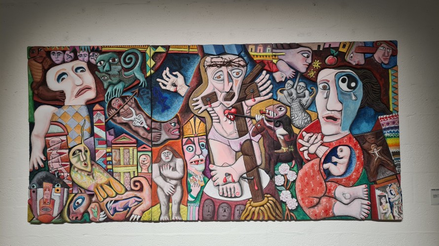 Triptyque de Mario Chichorro
