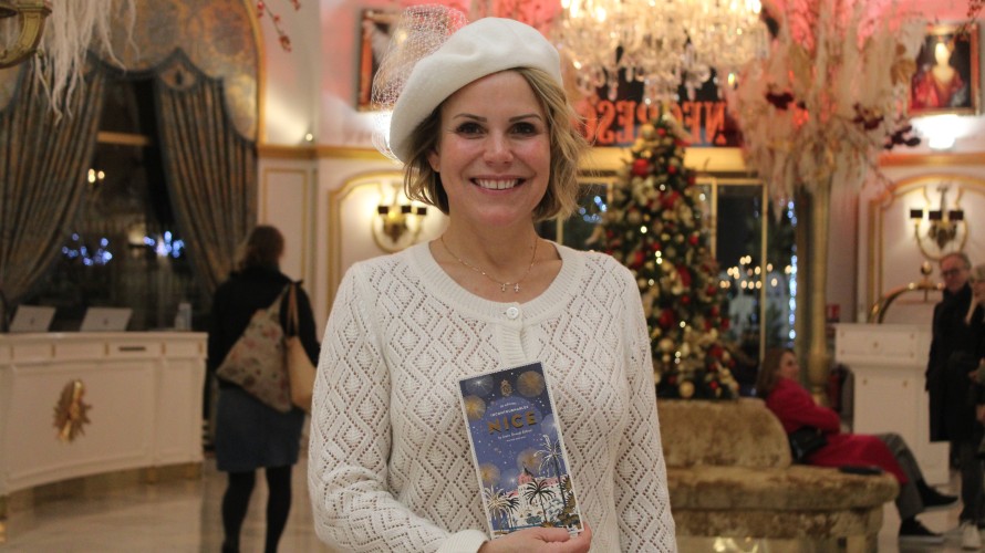 Laura Tenoudji-Estrosi présente son guide des adresses incontournables de l'hiver 22/23 - Photo RCF