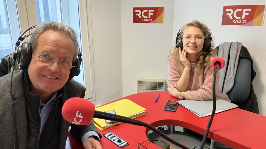 Maîtres Bertrand Debosque et Karyna Sumerkina Crédit Rcf Hauts de France Anne Henry