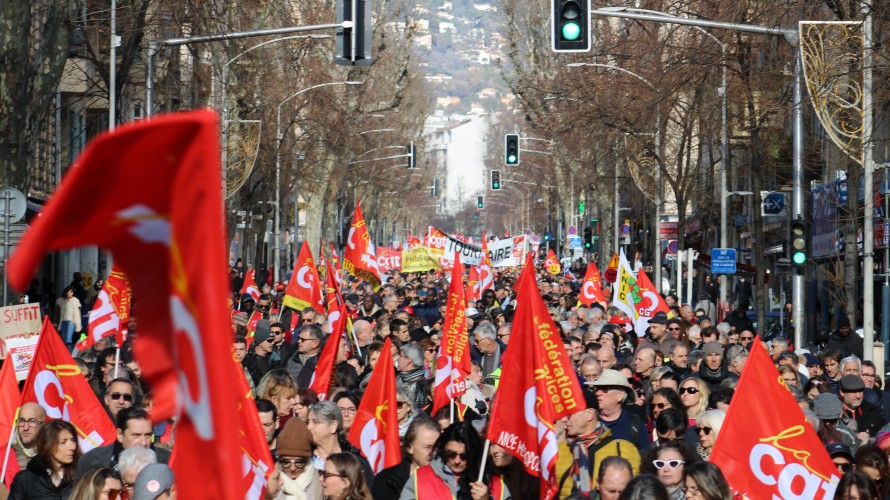 Le cortège du 19 janvier à Nice - Photo RCF