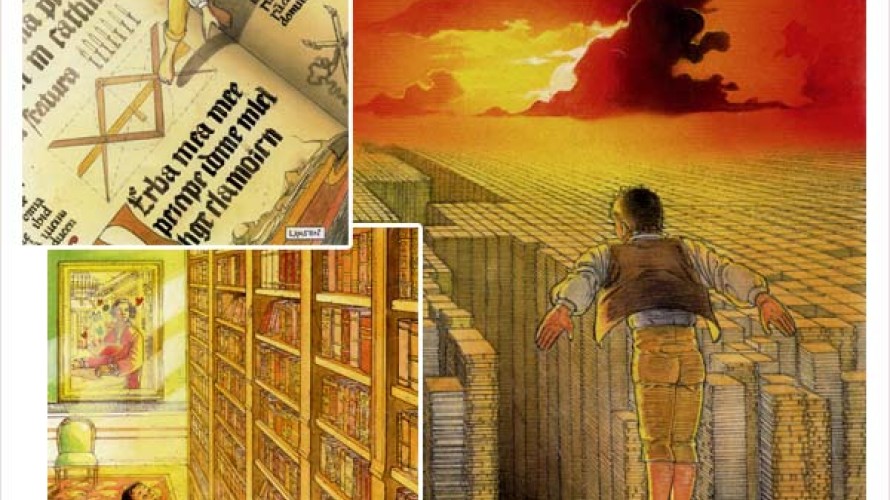 Illustrations de Larsen pour la BD