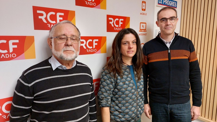 Des représentants de la fédération territoriale des MFR Loire Auvergne