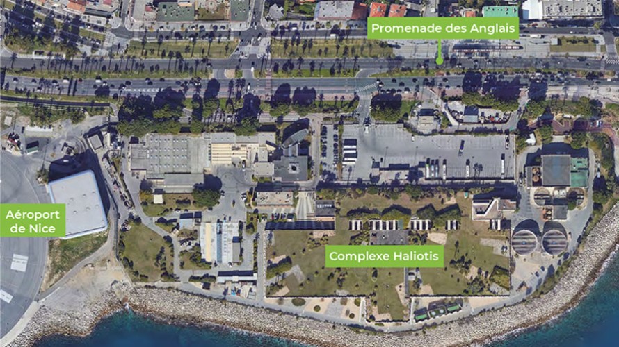  Haliotis II devrait bénéficier du label environnemental international BREAM et la certification Eco-Vallée. - Visuel métropole Nice Côte d'Azur