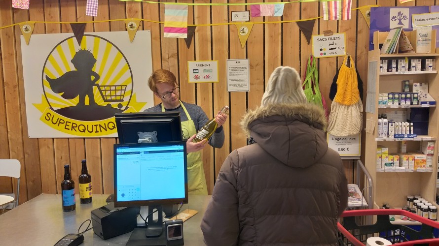 Superquinquin supermarché coopératif et participatif à Fives
