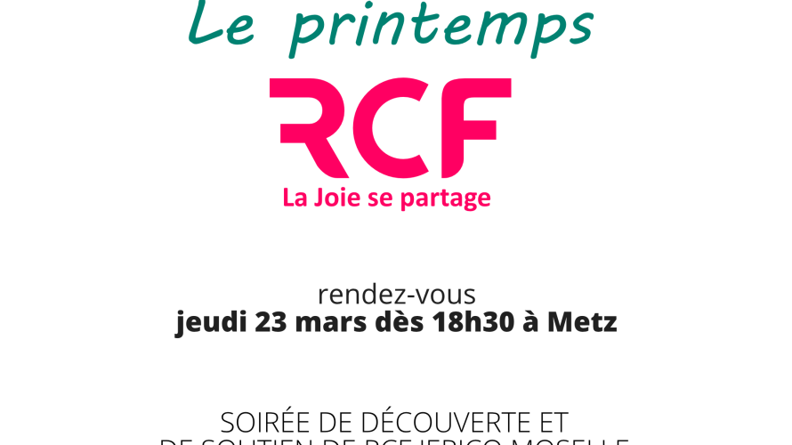Le Printemps RCF à Metz