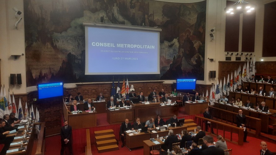 Le conseil métropolitain, Nice - RCF