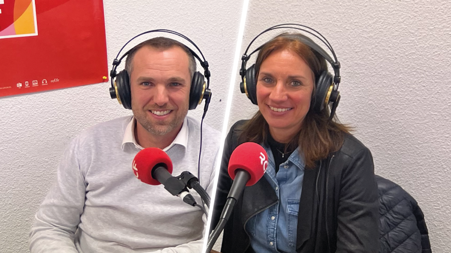 Thomas Gauthier (à gauche), Katy Casaliggi - © RCF Isère / RCF Lyon