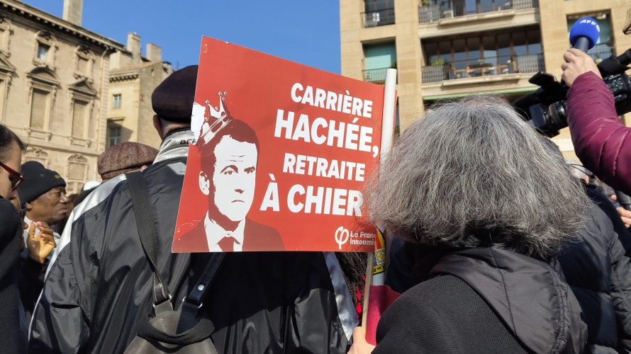 30 000 manifestants se sont rassemblés sur le vieux port de Marseille selon la police ©Nina Pavan
