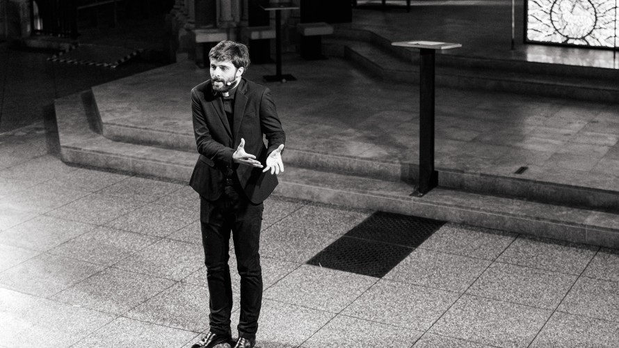 Reynold de Guényveau sur scène - © Marianne Boucret