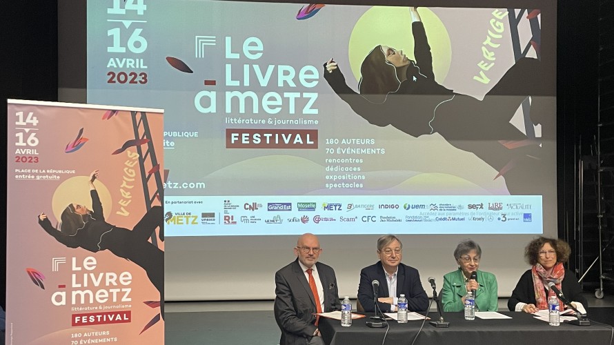 36e édition du Festival Le Livre à Metz, les 14, 15 et 16 avril