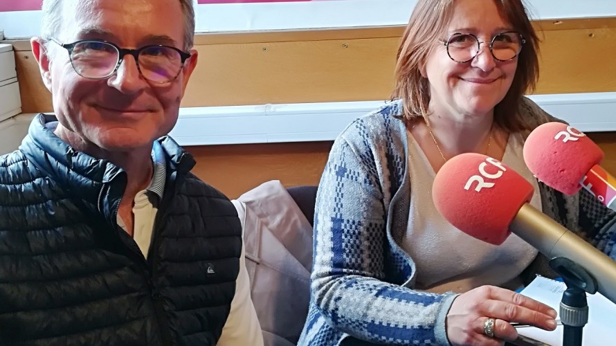 Pascal Hackl et Bénédicte Duthoit Secours catholique de l'Ain