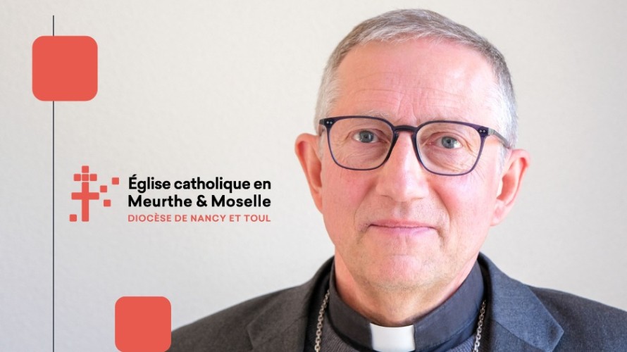 Mgr Pierre-Yves Michel nouvel évêque de Nancy et de Toul
