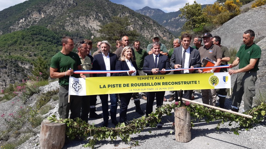L'inauguration de la piste DFCI - RCF