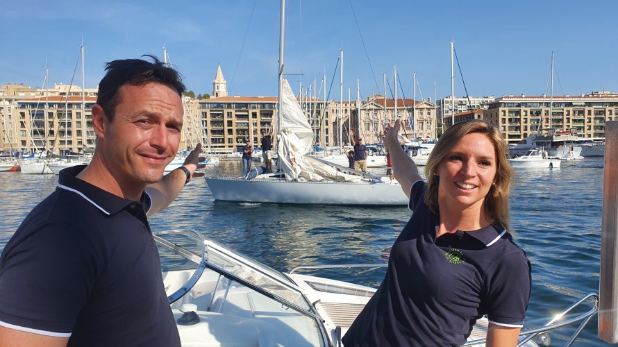L'assocaitino guérir en Mer a été créée en 2019 par les docteurs Marine Crest et Jean-Baptiste Bourlard @Guérir en Mer