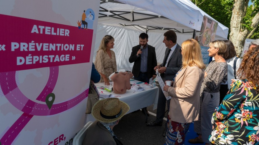 Sensibiliser et mieux détecter pour gagner sur la maladie dans les vallées - Crédit : Departement06