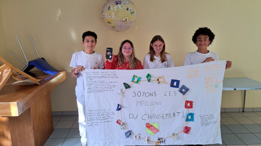 la banniere de revendication 
