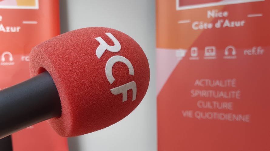 Le studio de RCF Nice - SCG
