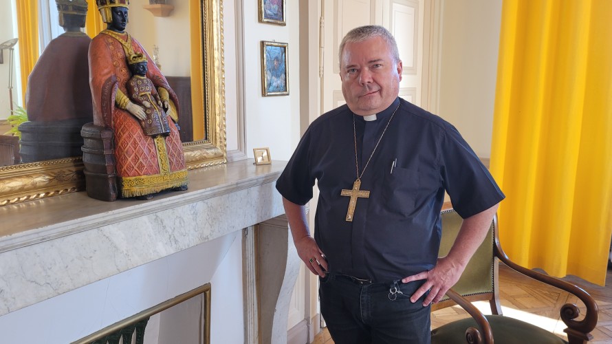 Mgr Baumgarten sera à Marseille pour assister à la messe donnée par le Pape François. ©RCF Haute-Loire