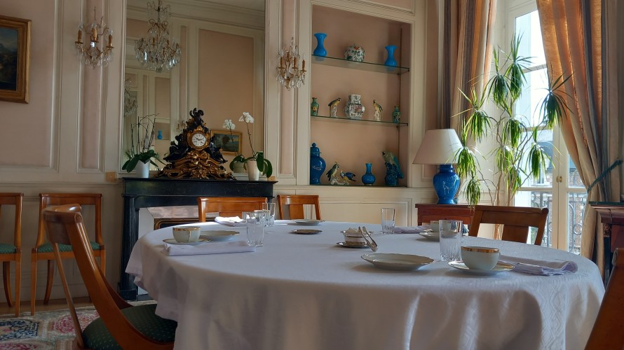 Salle à manger de l'hôtel préfectoral de Moulins