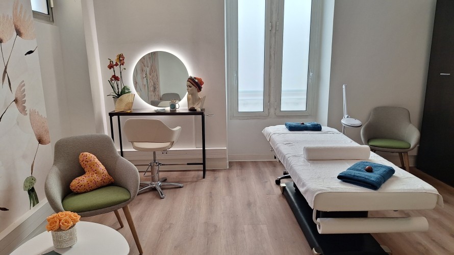 L'une des salles de l'Institut Mozart - ici pour les soins sur l'image de soi - Photo RCF