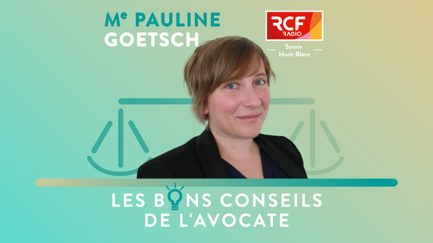 Les bons conseils de l'avocate © RCF Savoie Mont-Blanc