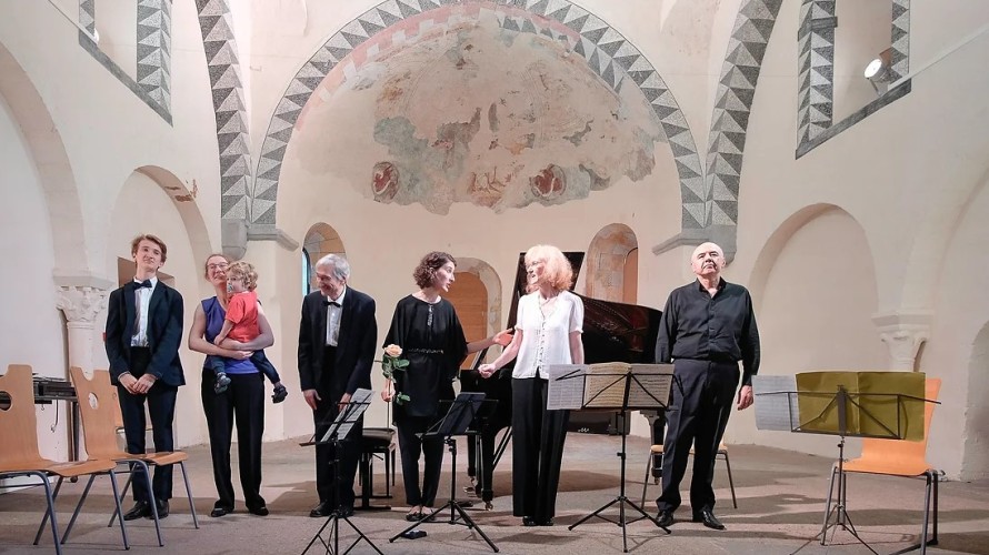 © Alain Daltier - La famille Tolstaia Milstein et ses amis lors du festival Musique de chambre aux Monts d'or