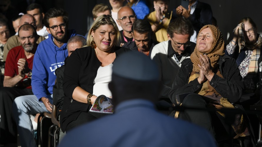 Le pape à Marseille chez les missionnaires de la Charité ©Vatican-Communication