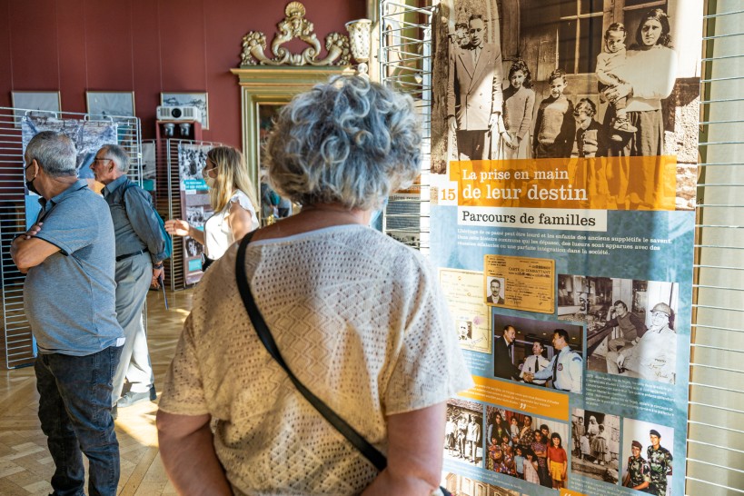 © Ville de Nice - L'exposition "Harkis et leurs familles" 