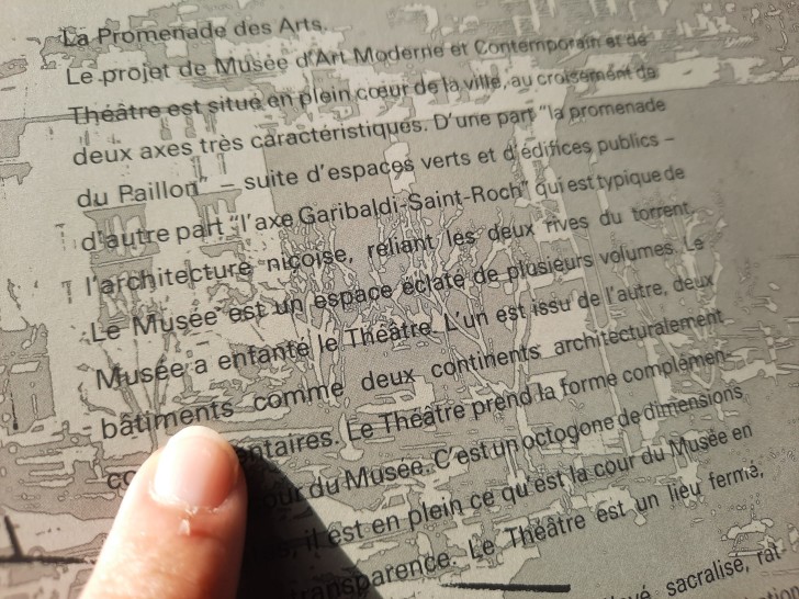 Les explications de l'architecte Yves Bayard sur le TDN dans un document consulté par RCF