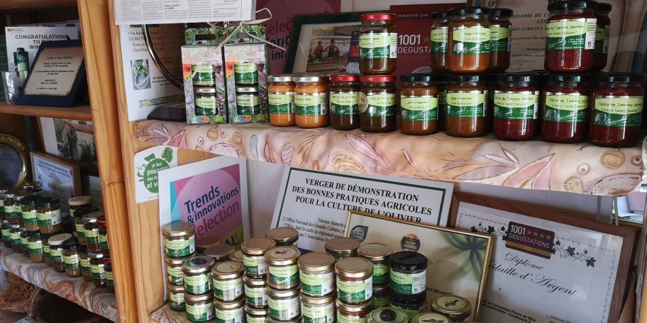 Les produits bio de l'exploitation Champsoleil 