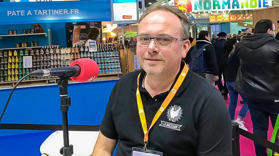 Cyril Duquesne, PDG de la Brasserie Saint Clair à Montagnat, dans l’Ain