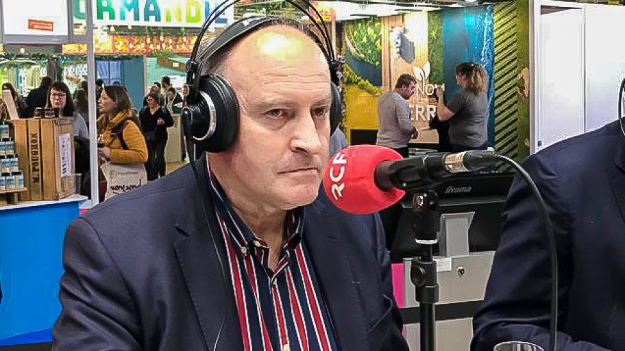 Patrick Escure, vice-président de la Chambre d'agriculture AURA en charge de l’élevage - © RCF en AuRA