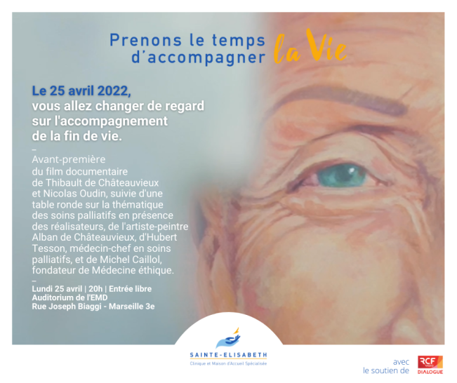 Un événement organisé le 25 avril pour mieux connaître les thématiques liés à la fin de vie