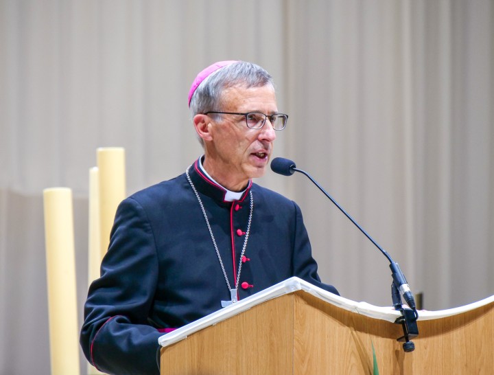 Mgr Olivier de Germay, archevêque de Lyon - © RCF Lyon (Grégoire Soual-Dubois)